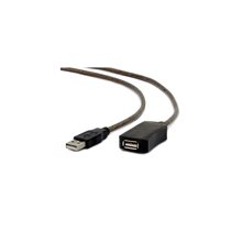 CABLEXPERT ACTIVE USB EXTENSION CABLE BLACK 10M  Καλώδια-Adapters