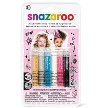 Snazaroo 6 Κραγιόνια Face Painting Fantasy  Χρώματα Προσώπου