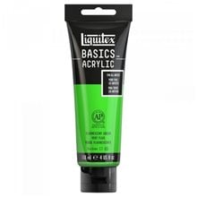 Liquitex 118 Ml Basics 985 Fluorescent Green  Ακρυλικά Χρώματα Ζωγραφικής