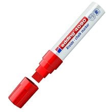 Μαρκαδόρος Edding 4090 Παραθύρων 4-15mm Τετράγωνη Μύτη 4-15mm Κόκκινος  Μαρκαδόροι
