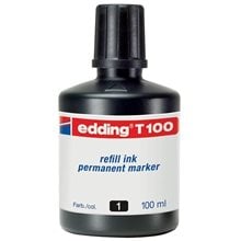 Μελάνι Edding Ανεξίτηλου Μαρκαδόρου 100ml Μαύρο  Μαρκαδόροι
