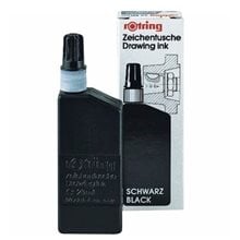 Μελάνι Rotring R591017 Μαύρο 1439.1123.11  Πένες
