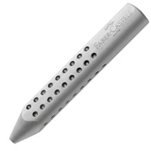 Γόμα Faber-Castell Grip Γκρι 2001 187100  Γόμες