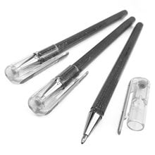 Στυλό Metallic Gel DualPente K110DZ Ασημί  Στυλό