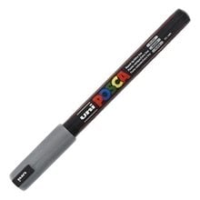 Μαρκαδόρος Uni Posca PC-1MR Ασημί  Μαρκαδόροι