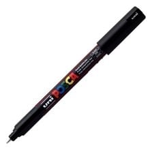 Μαρκαδόρος Uni Posca PC-1MR Μαύρο  Μαρκαδόροι