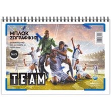 Μπλόκ Ζωγραφικής Salko 21x30 Superhero Νο9 40φυλ.  Μπλοκ Ζωγραφικής