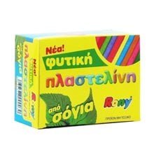 Πλαστελίνη Rony Φυτική Soya 11 Χρώματα 550γρ  Πλαστελίνες