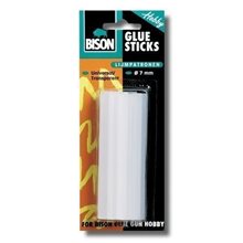 Ράβδοι Σιλικόνης Bison 12x7mm Διαφ.  Υλικά Κατασκευών & DIY