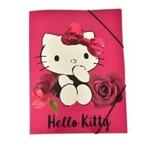 Ντοσιέ Λάστιχο Α4 Hello Kitty Red 17860  Ντοσιέ