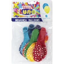 Μπαλόνια Luna 8τεμ. Λουλούδια  Μπαλόνια
