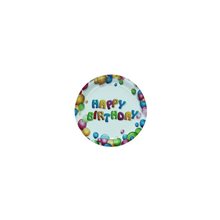 Πιάτα Χάρτινα Happy Birthday Για Party 23εκ. 6Τεμ.  Πιάτα-Ποτήρια-Kύπελα