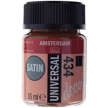 ΧΡΩΜΑ AMSTERDAM UNIVERSAL SATIN 16ML 434 SIENNA  Ακρυλικά Χρώματα Ζωγραφικής