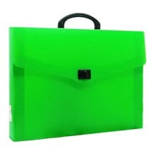 Σχεδιοθήκη PP 28x38x5cm Φωσφοριζέ Πράσινο 03117  ΕΚΤΟΣ