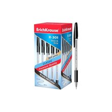 Στυλό ErichKrause R-301 1.0mm Stick Grip Μαύρο  Στυλό