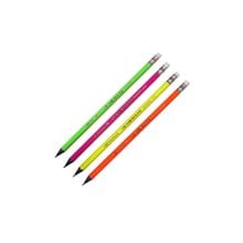 Μολύβι Bic Evolution Fluo Με Γόμα 2HB  Μολύβια