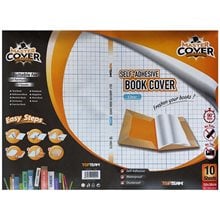 Φύλλα Για Κάλυμμα Βιβλίων Master Cover 50cmx36cm Αυτοκόλλητο Removable 10τεμ.  Θήκες - Ζελατίνες