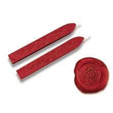 Βουλοκέρι 10cm Με Ράβδο Antique Red  Βουλοκέρι