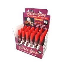 Κόλλα Χειροτεχνίας Leeho Glitter Glue 15ml Κόκκινο  Κόλλες Χειροτεχνίας