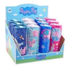 Κασετίνα Στρογγυλή Peppa George 20X6,5cm 4 Σχέδια 482518  Κασετίνες Άδειες