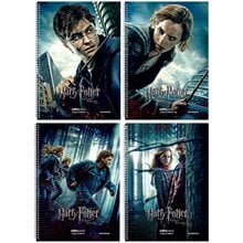 Τετράδιο Σπιράλ 20x30 Salko Harry Potter No2 4Θέμ. 120φ. 7309  Τετράδια Σπιράλ