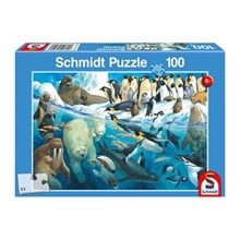 Πάζλ Schmidt 100τεμ. Ζώα Των Πόλεων 56295  Παζλ Παιδικά