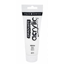 Ακρυλικό Χρώμα Daller Rowney 120ml 011 Titanium White 123120011  Ακρυλικά Χρώματα Ζωγραφικής