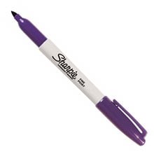 Μαρκαδόρος Sharpie Fine Purple  Μαρκαδόροι