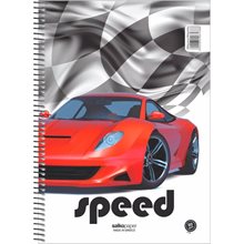 Τετράδιο Σπιράλ Salko 17x25 Speed 4θ. 120φ. 6134  Τετράδια Σπιράλ