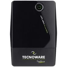 TECNOWARE UPS ERA PLUS 800 SCHUKO TOGETHER ON, 800VA/560W, LINE INTERACTIVE W/ STABILIZER, SIMULATED SINEWAVE, 2YW ELECTRONIC PARTS & 1YW BATTERIES.  Πολύμπριζα - UPS