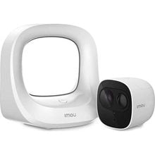 IMOU IP CAMERA CELL PRO (1 HUB + 1 CAM) KIT-WA1001-300/1-B26E, OUTDOOR, CAM: 1/2.7" 2M CMOS, ICR, H.265/H.264, FHD 2MP (20FPS), 16X DIGITAL ZOOM, IR 10M, PIR, 2,4GHZ WIFI, IP65, MIC&SPEAKER, RECHARGABLE BATTERY, IP65, HUB: WIFI, ETHERNET, 3  IP cameras