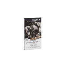 Ξυλομπογιές Lyra Set 12τεμ. Γκρί Αποχρώσεις  Ξυλομπογιές