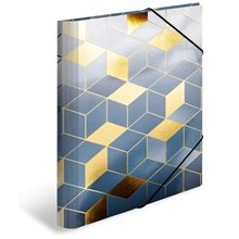 Ντοσιέ Με Λάστιχο Χάρτινο Herma A4 Cubes 19728  Ντοσιέ