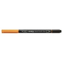 Μαρκαδόρος- Πινέλο Lyra Aqua Brush Duo Permanent Orange 6520012  Μαρκαδόροι