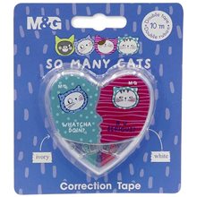 Διορθωτική Ταινία 5mm X 5m So Many Cats 2τεμ. Ivory & White HACT1257  Διορθωτικά