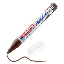 Μαρκαδόρος Edding 5100 Ακρυλικός 2-3mm Medium Chocolate Brown 907  Μαρκαδόροι