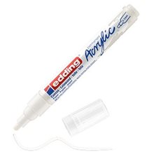 Μαρκαδόρος Edding 5100 Ακρυλικός 2-3mm Medium Traffic White 922  Μαρκαδόροι