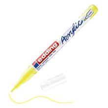 Μαρκαδόρος Edding 5300 Ακρυλικός 1-2mm Fine Neon Yellow 065  Μαρκαδόροι