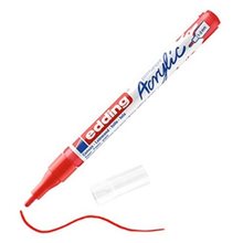 Μαρκαδόρος Edding 5300 Ακρυλικός 1-2mm Fine Traffic Red 902  Μαρκαδόροι