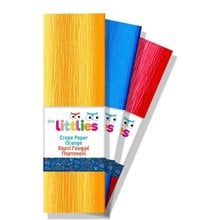 Χαρτί Γκοφρέ Μαύρο 50cm X 2m The Littlies  Χαρτόνια