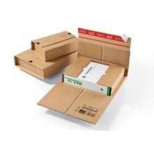 Κουτί Αποστολών Colompac CP035.02 25.0x19.0x-8.5cm Κραφτ  Κουτιά