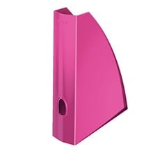 Κουτί Κοφτό Πλαστικό Esselte A4 WOW Pink 5277-10-23  Θήκες περιοδικών