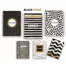 Τετράδιο Καρφίτσα Α4 60φ. B Gold 5734  Τετράδια Δεμένα