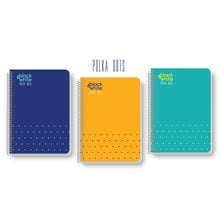 Τετράδιο Σπιράλ 17x25 Polka 3Θ 105φ 0622  Τετράδια Σπιράλ
