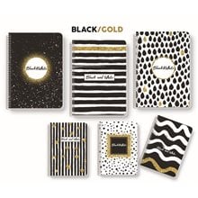 Τετράδιο Σπιράλ 17x25 B Gold 3Θ 105φ 0721  Τετράδια Σπιράλ