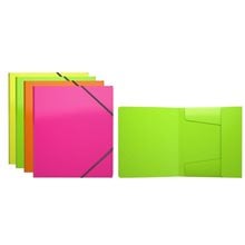 Ντοσιέ PP Με Λάστιχο ErichKrause Glance Neon A5+ 43059  Ντοσιέ