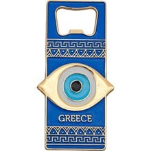 Ανοιχτήρι Μεταλλικό Μαγνητικό AegeanArt Χρυσό Σχέδιο Μάτι 23102209  Αξεσουάρ Φαγητού