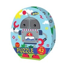 Πάζλ Luna 42 Τεμ 42x42cm Ρομποτάκι 621741  Παζλ Παιδικά