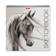 Μπλοκ Σχεδίου ErichKrause Wild Horse 295x295 mm 40φ. 48036  Μπλοκ - Χαρτιά Ζωγραφικής & Σχεδίου