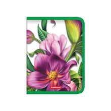 Φάκελος PP με Φερμουάρ ErichKrause Tropical Flowers A4 52861  Φάκελοι μεταφοράς - Χαρτοφύλακες
